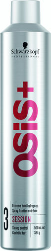 OSIS+ 3 Extreme hold hairspray Session 500 ml